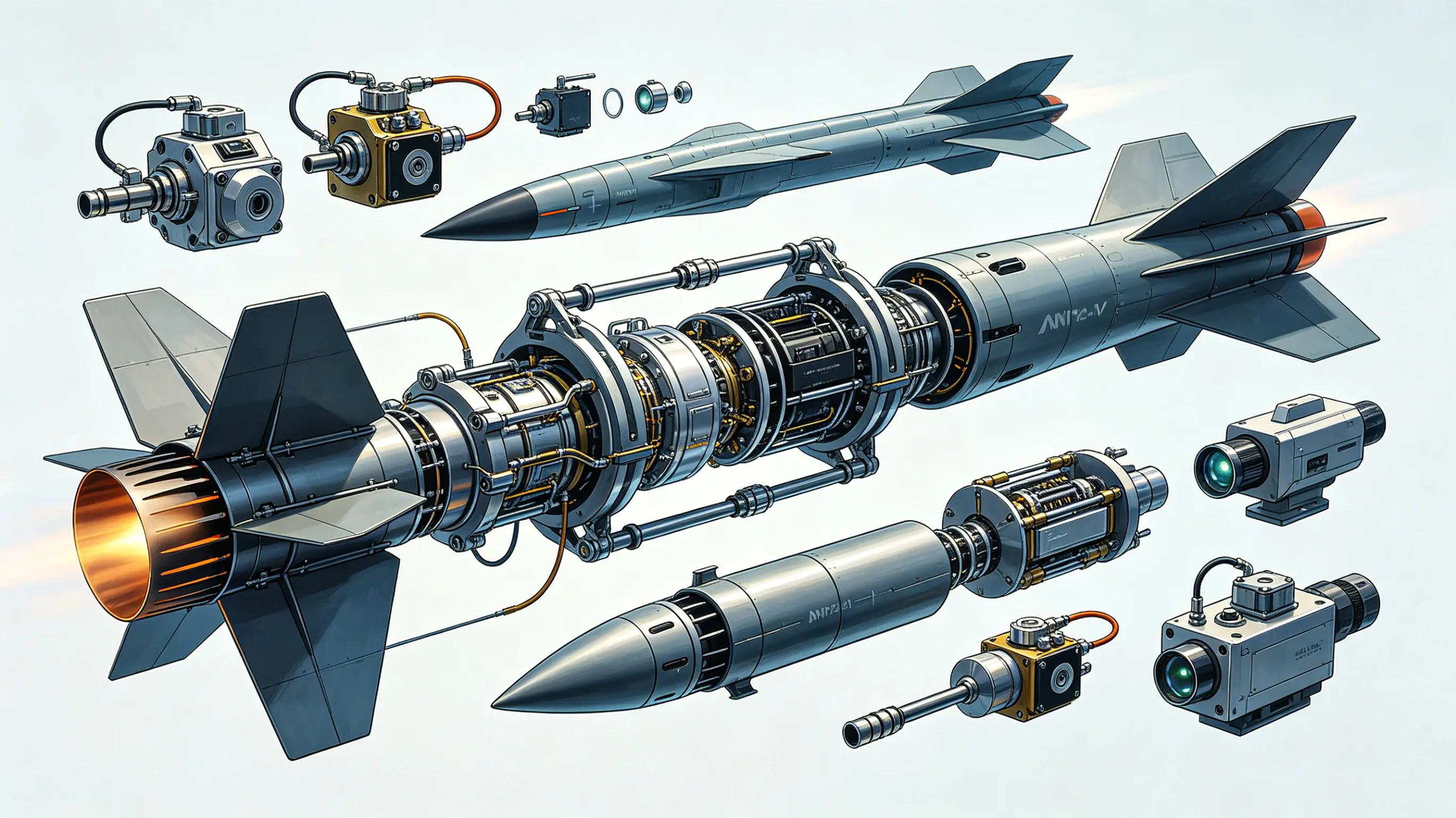 in-actuator-systems-of-missiles-drones-and-various-aerospace-vehicles